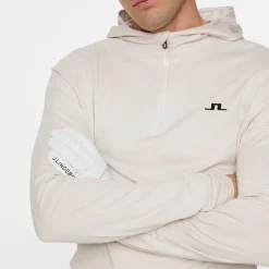 Mario Quarter Zip Hood>J.Lindeberg Hot