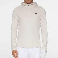 Mario Quarter Zip Hood>J.Lindeberg Hot