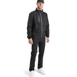 M Bounce Raintrousers Shorter Svart>Abacus