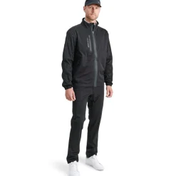 M Bounce Raintrousers Shorter Svart>Abacus