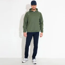 M Bounce Waterproof Hoodie Grön>Abacus