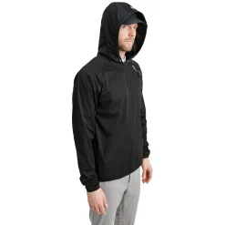 M Bounce Waterproof Hoodie Svart>Abacus New