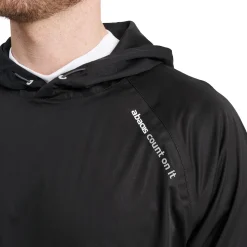 M Bounce Waterproof Hoodie Svart>Abacus New