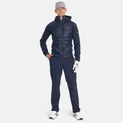 M Helium Down Hybrid Hood>Peak Performance New