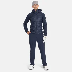 M Helium Down Hybrid Hood>Peak Performance New