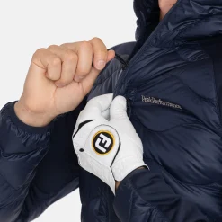 M Helium Down Hybrid Hood>Peak Performance New