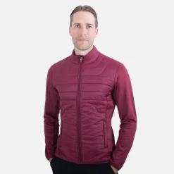 M Hybrid Padded Jkt Röd>Bogeys & Birdies New