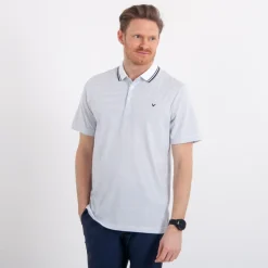 Mini Stripe Polo Vit>Callaway New