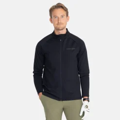 M Mid Layer LS Full-Zip Svart>Bogeys & Birdies Online