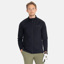 M Mid Layer LS Full-Zip Svart>Bogeys & Birdies Online