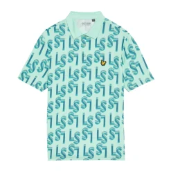 Monogram Printed Polo>Lyle & Scott Online