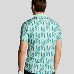 Monogram Printed Polo>Lyle & Scott Online