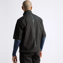 M Pine Windbreaker SS Svart>Cross Sportswear Outlet