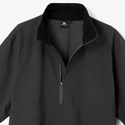 M Pine Windbreaker SS Svart>Cross Sportswear Outlet