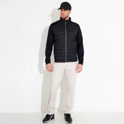 M Portrush Hybrid Jacket Svart>Abacus Outlet