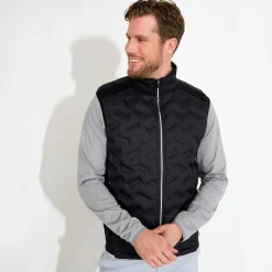 M Portrush Hybrid Vest Svart>Abacus Online