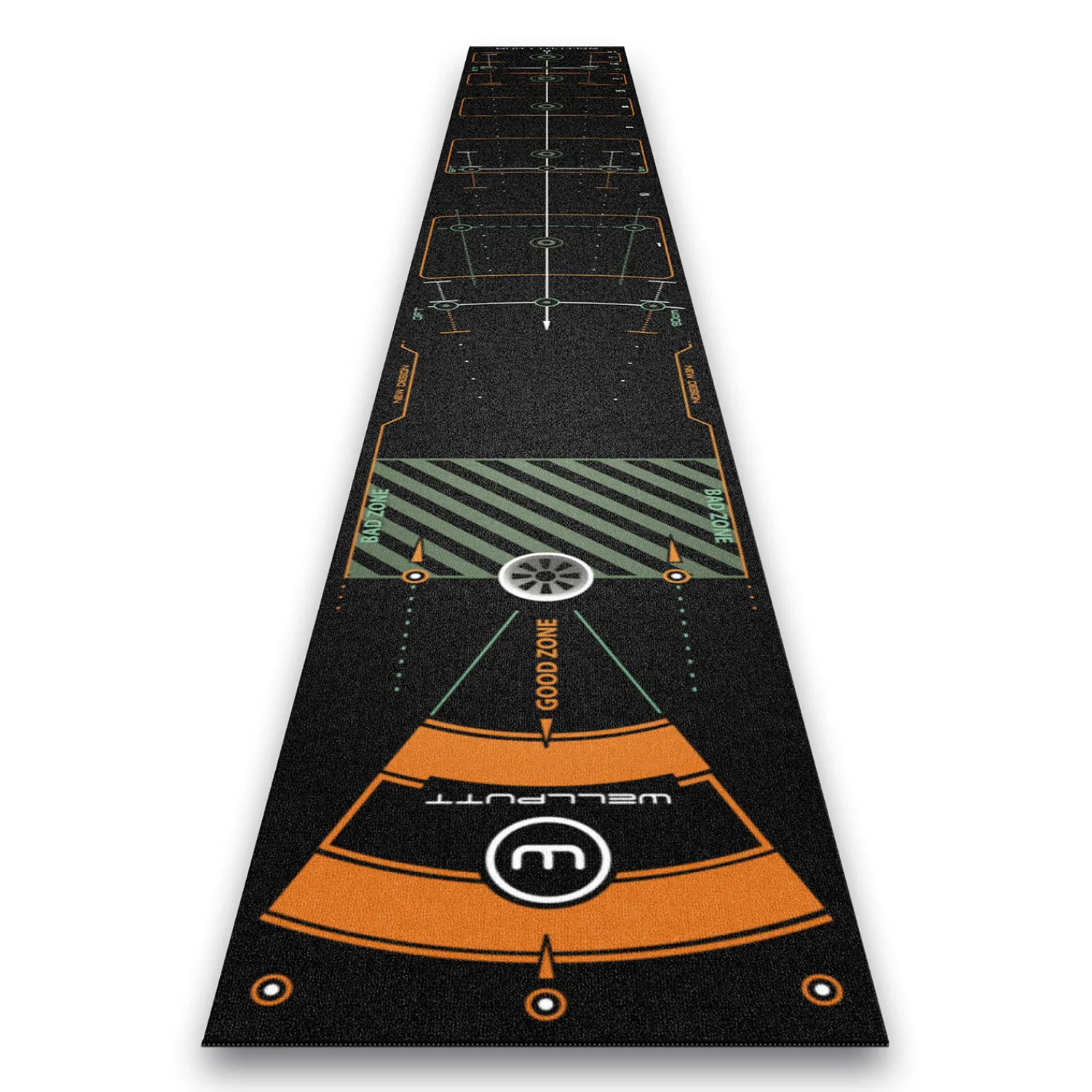 4M Putting mat BLACK (13ft)>Wellputt Outlet
