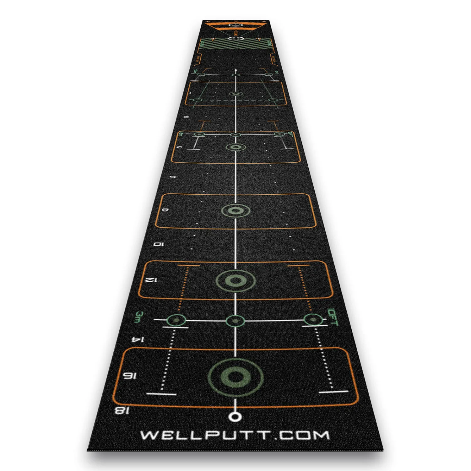 4M Putting mat BLACK (13ft)>Wellputt Outlet