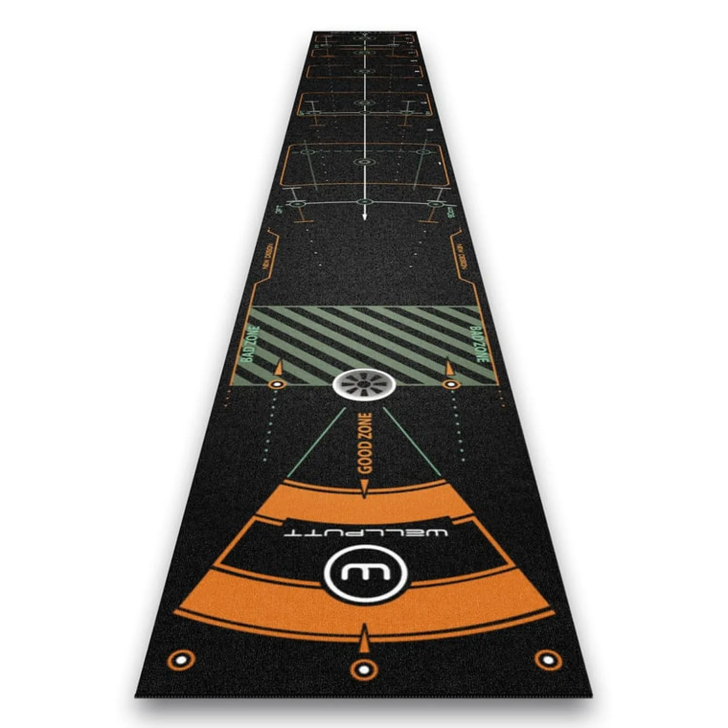 4M Putting mat BLACK (13ft)>Wellputt Outlet