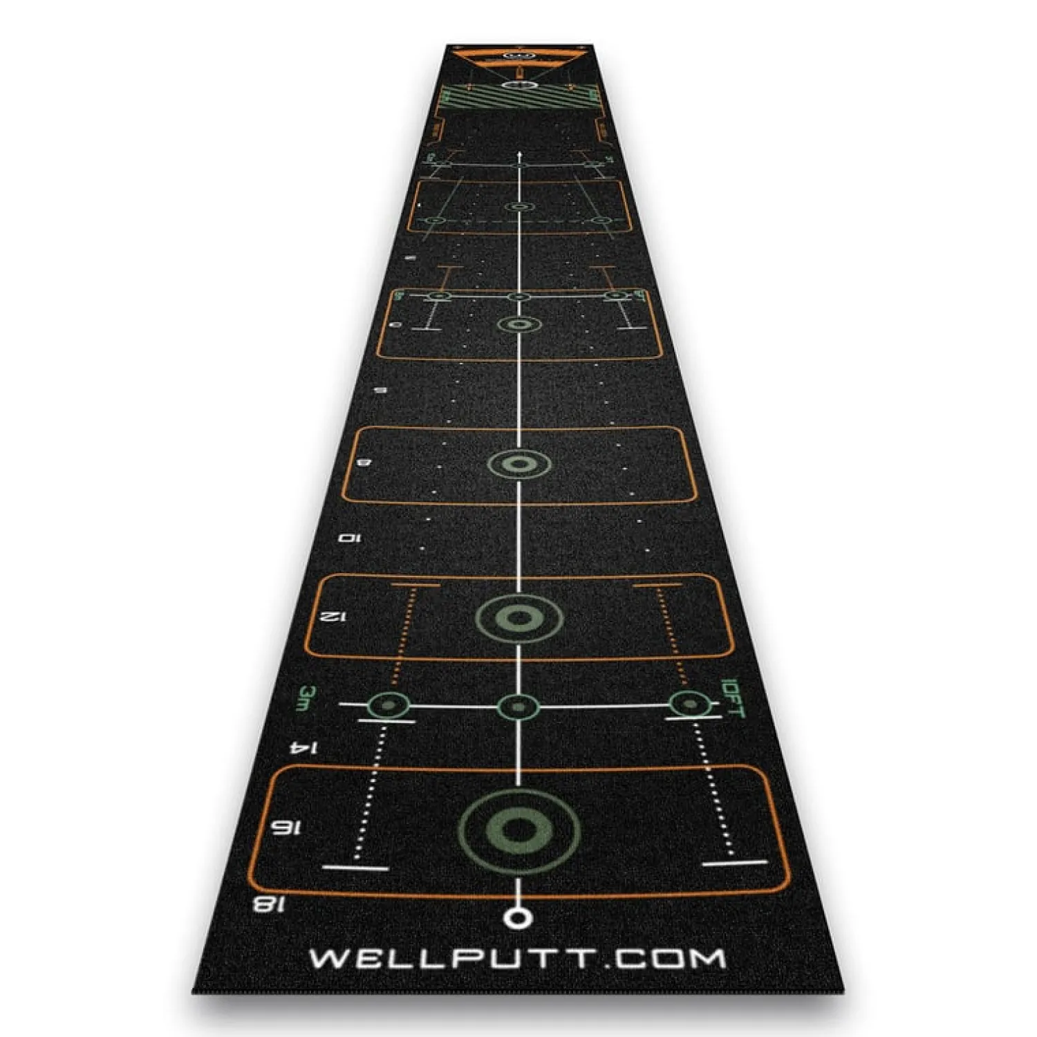 4M Putting mat BLACK (13ft)>Wellputt Outlet