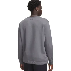 M Sweater Fleece Crew Grå>Under Armour New