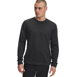 M Sweater Fleece Crew Svart>Under Armour Sale