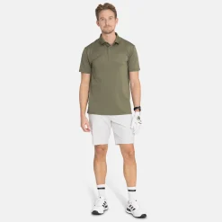 M Tech Solid Pique Knit>Bogeys & Birdies Online