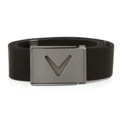 M V-Logo Web Belt Svart>Callaway Hot