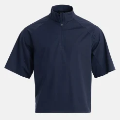 M Windbreaker SS 1/4 Zip Blå>Bogeys & Birdies Discount
