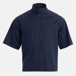 M Windbreaker SS 1/4 Zip Blå>Bogeys & Birdies Discount