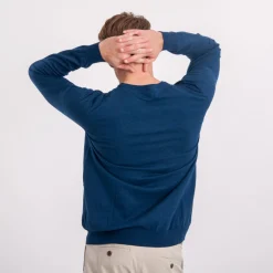 Oakville Crewneck Blå>Cutter & Buck