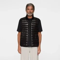 Oden Light Down Vest Svart>J.Lindeberg