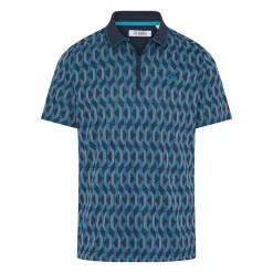 OP All Over Jacquard Colour Block Polo>Original Penguin Best