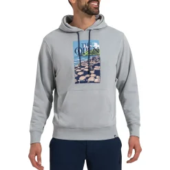 2025 Open Hoodie Grå>FootJoy