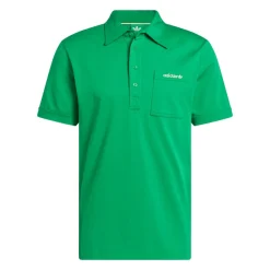 Ori S Pocket Polo Grön>Adidas Golf Originals