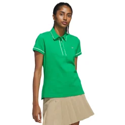 Ori S Sld Polo W Grön>Adidas Golf Originals
