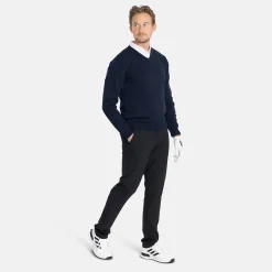 PD V-Neck Blå>Ivanhoe Best