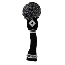 PomPom Hedcover FW Svart Vit>PRG
