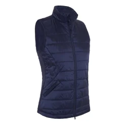 Quilted Puffer Vest Blå>Callaway Sale