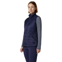 Quilted Puffer Vest Blå>Callaway Sale
