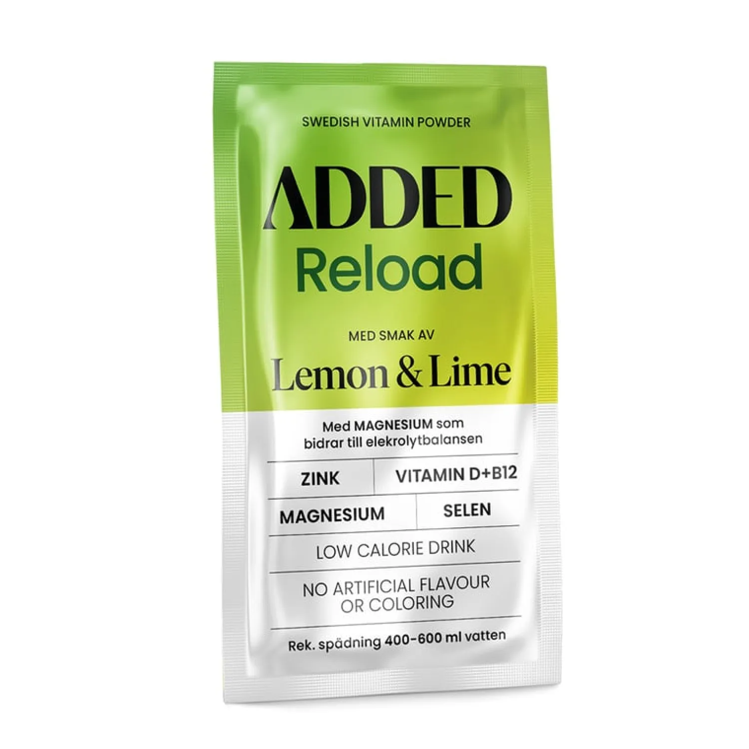 Reload Lime&Lemon>Added Discount