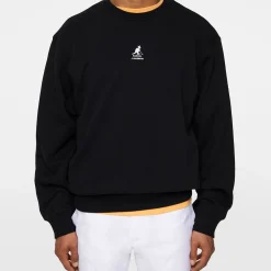 Roberto Crewneck JL x Kangol Svart>J.Lindeberg Online