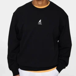 Roberto Crewneck JL x Kangol Svart>J.Lindeberg Online