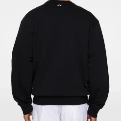 Roberto Crewneck JL x Kangol Svart>J.Lindeberg Online