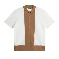 Rue Knitted Polo Shirt Vit>J.Lindeberg Hot