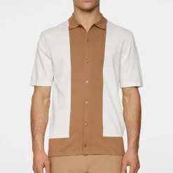 Rue Knitted Polo Shirt Vit>J.Lindeberg Hot