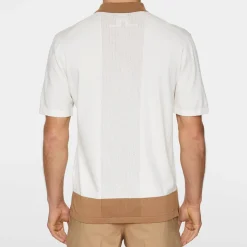 Rue Knitted Polo Shirt Vit>J.Lindeberg Hot