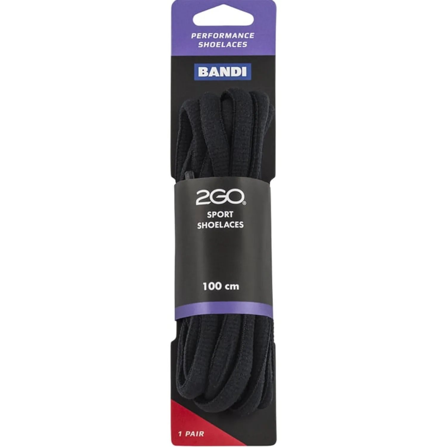 Shoelaces 216 Black 100 cm>2GO Sale