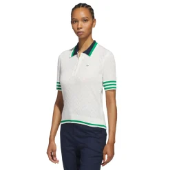 S Knit Polo W>Adidas Golf Originals Discount