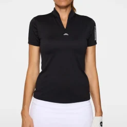 Sophie Polo Svart>J.Lindeberg Hot